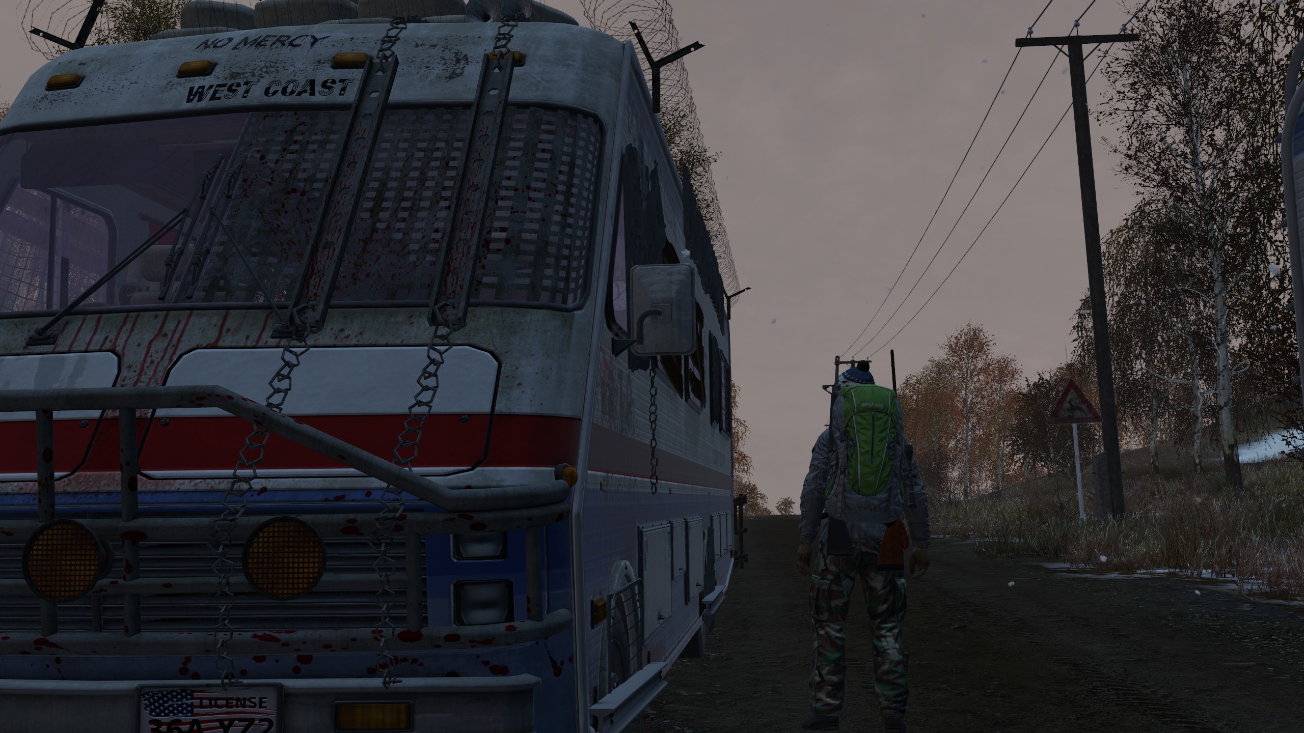 Post-apocalyptic bus
